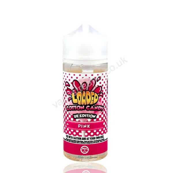 Cotton Candy 100ml Eliquid Shortfills By Loaded