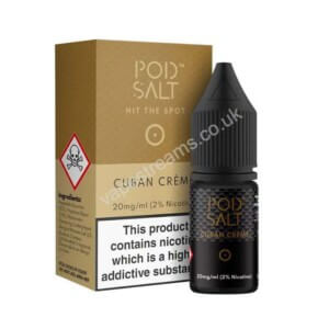 cuban creme 10ml Nicotine salt eliquids by pod salt core collection