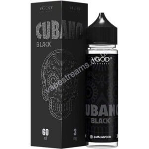 Cubano Black Eliquid Shortfill By Vgod
