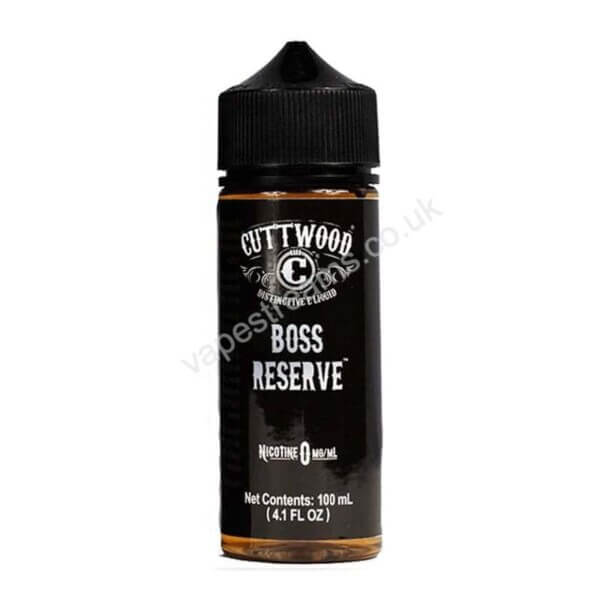 Cuttwood Boss Reserve 100ml Eliquid Shortfill Bottle