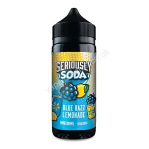 doozy seriously soda blue razz lemonade 100ml eliquid bottle