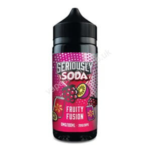 doozy seriously soda fruity fusion 100ml eliquid bottle