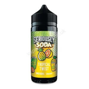 doozy seriously soda tropical twist 100ml eliquid bottle