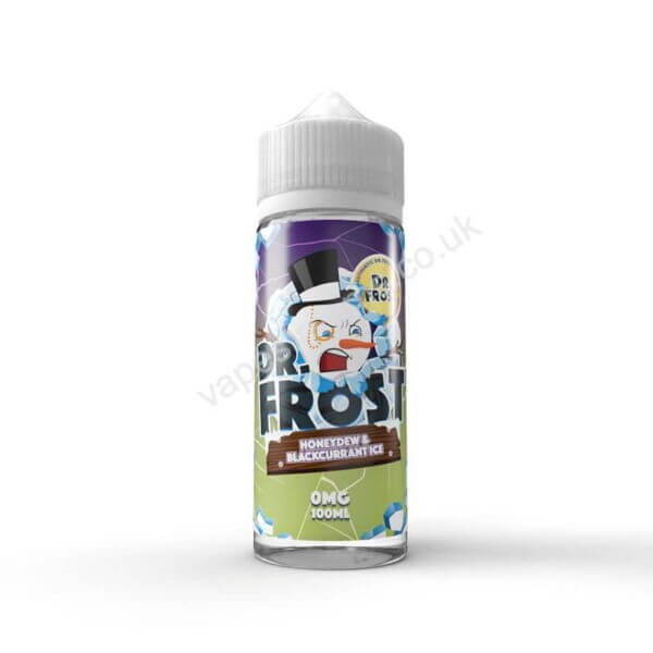 dr frost honeydew blackcurrant ice 100ml eliquid shortfill bottle