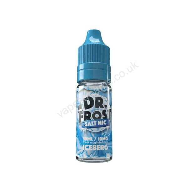 dr frost iceberg 10ml nic salt eliquid bottle