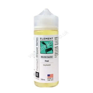 Element Dripper Frost 100ml Eliquid Shortfill Bottle