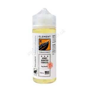 Element Tobacconist Honey Roast Tobacco 100ml Eliquid Shortfill Bottle