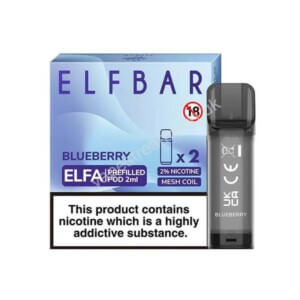 elf bar elfa blueberry prefilled pods