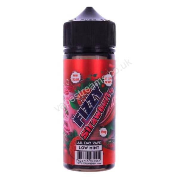 Fizzy Strawberry 100ml Eliquid Shortfill Bottle By Mohawk Co