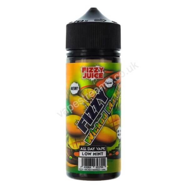 Fizzy Wicked Mango 100ml Eliquid Shortfill Bottle By Mohawk Co