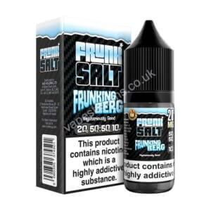 frunk salt frunking berg 10ml nic salt eliquid bottle with box by frunk bar