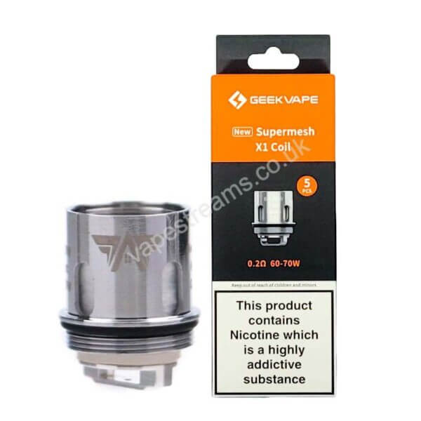geekvape supermesh replacement vape coils with box
