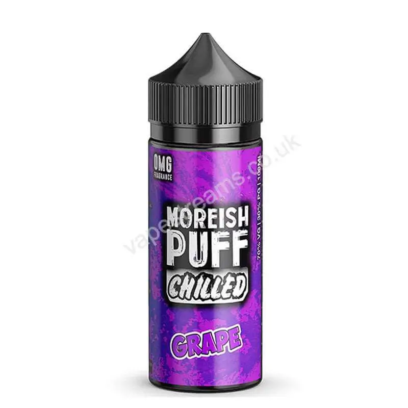 Grape 100ml Eliquid Shortfills By Morish Puff Chilled