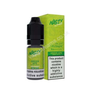 Green Ape Nicotine Salt Eliquid By Nasty Salt Nasty Juice