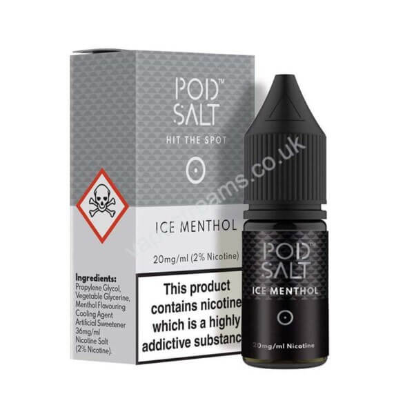 Ice Menthol 10ml Nicotine Salt Eliquids By Pod Salt Core Collection
