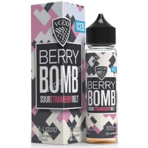 Iced Berry Bomb 50ml Eliquid Shortfill Bottle With Box