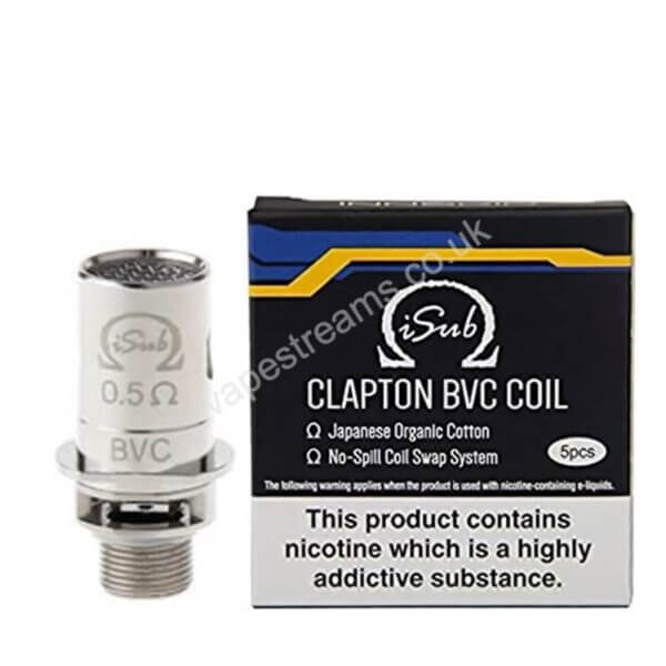 Innokin Isub Bvc Clapton Replacement Vape Coils With Box