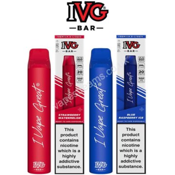 IVG Bar Plus Disposable Vape Pods