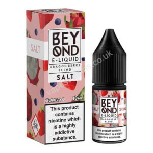 ivg beyond salt dragonberry blend nic salt eliquid bottle with box