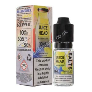 Juice Head Blueberry Lemon Nicotine Salt Eliquid Bottle With Box