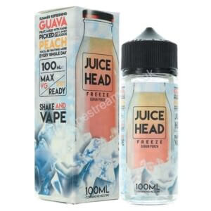 Juice Head Freeze Guava Peach 100ml Eliquid Shortfill Bottle With Box