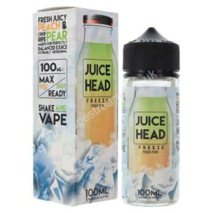 Juice Head Freeze Peach Pear 100ml Eliquid Shortfill Bottle With Box