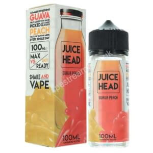 Juice Head Guava Peach 100ml Eliquid Shortfill Bottle With Box