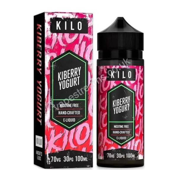 Kiberry Yogurt 100ml Eliquid Shortfill Bottle With Box By Kilo Eliquids