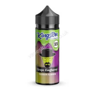 Kingston 5050 Grape Zingberry 100ml Eliquid Shortfill Bottle