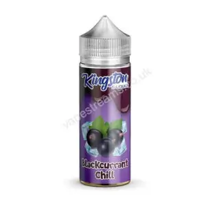 Kingston Blackcurrant Chill 100ml Eliquid Shortfill Bottle