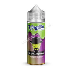 Kingston Grape Zingberry 100ml Eliquid Shortfill Bottle