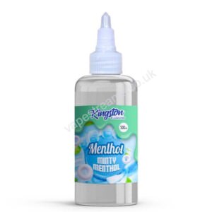 kingston minty menthol 500ml eliquid bottle
