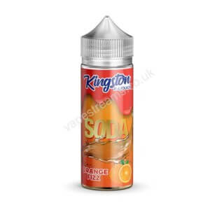 Kingston Soda Orange Fizz 100ml Eliquid Shortfill Bottle