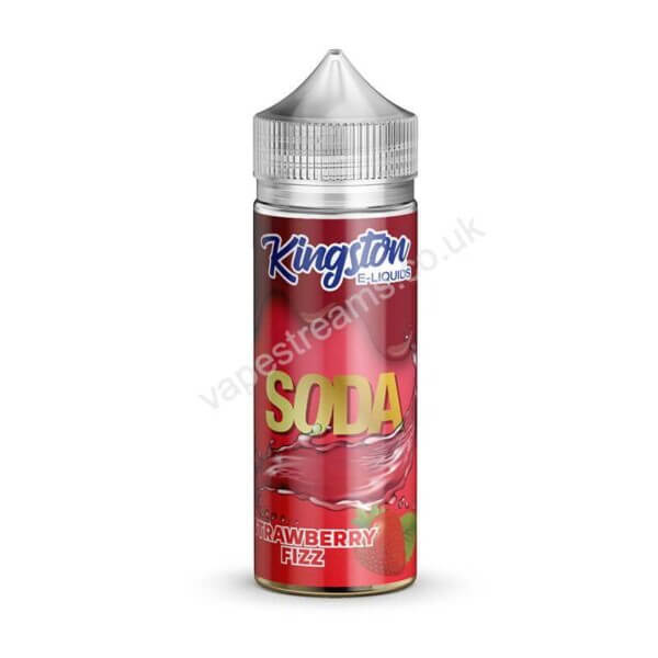 Kingston Soda Strawberry Fizz 100ml Eliquid Shortfill Bottle