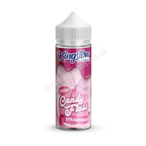 Kingston Strawberry Candy Floss 100ml Eliquid Shortfill Bottle