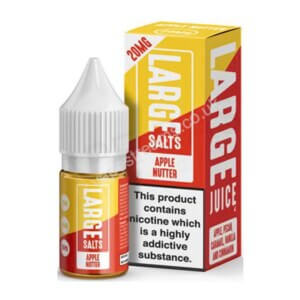 Large Salts Apple Nutter 10ml Nicotine Salt Eliquid Bottle With Box