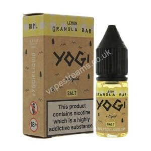 Lemon Granola Bar 10ml Nicotine Salt Eliquid By Yogi Salt 1