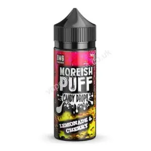 Lemonade Cherry 100ml Eliquid Shortfill By Morish Puff Candy Drops