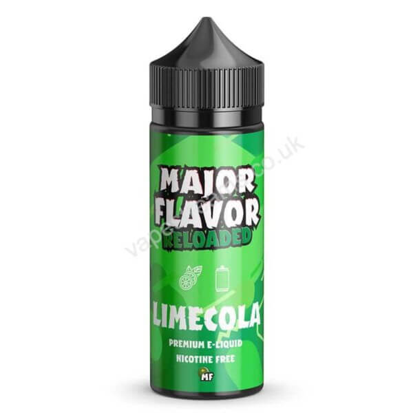 Limecola 100ml Eliquid Shortfill Bottle By Major Flavor Reloaded