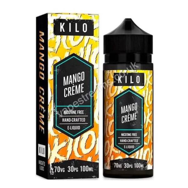 Mango Creme 100ml Eliquid Shortfill Bottle With Box By Kilo Eliquids