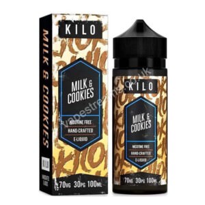 Milk Cookies 100ml Eliquid Shortfill Bottle With Box By Kilo Eliquids