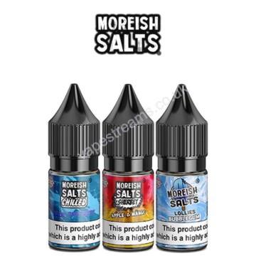 Moreish Nic Salt E-Liquids