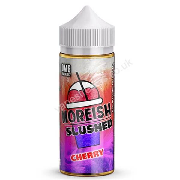 Moreish Slushed Cherry 100ml E Liquid Shortfill Bottles
