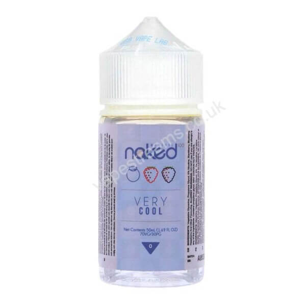 Naked Menthol Very Cool 50ml Eliquid Shortfill Bottle