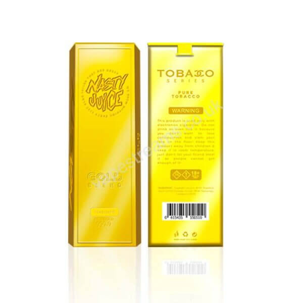 Nasty Juice Tobacco Gold Blend Eliquid 50ml Shortfill Bottle