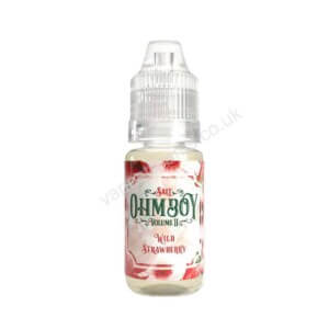 ohmboy volume 2 nic salt wild strawberry nicotine salt 10ml bottle