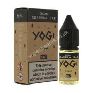 Original Granola Bar 10ml Nicotine Salt Eliquid By Yogi Salt 1
