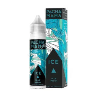 Pacha Mama Blue Melon Ice 50ml Eliquid Shortfill Bottle With Box By Charlies Chalk Dust