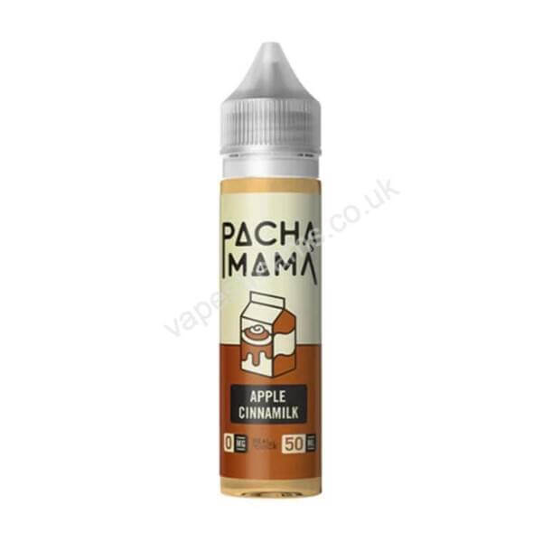 pacha mama desserts apple cinnamilk 50ml eliquid shortfill bottle