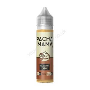 pacha mama desserts hazelnut cream 50ml eliquid shortfill bottle